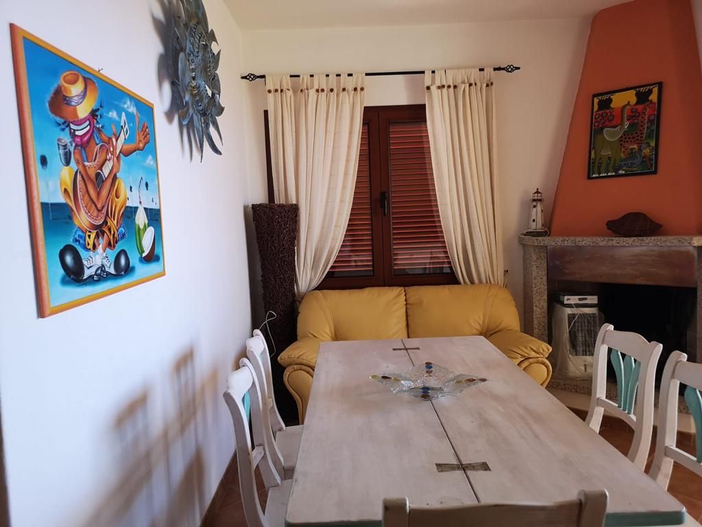 Sala da pranzo dell’appartamento Elicriso