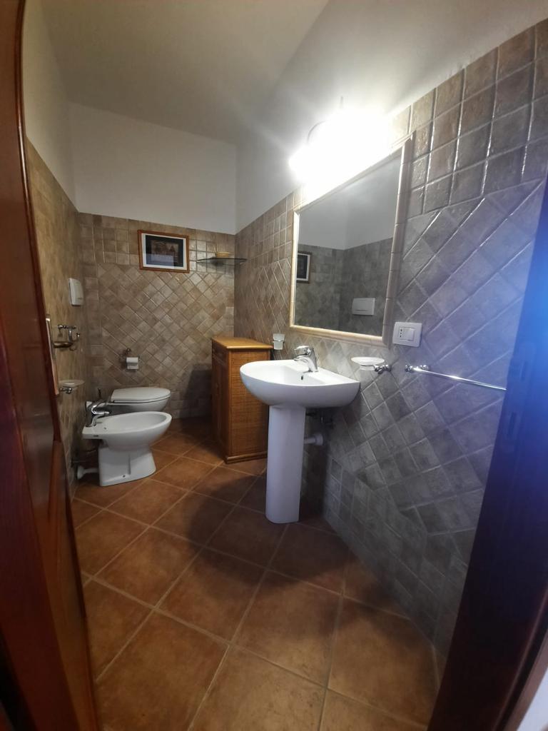 Bagno di servizio dell’Elicriso con zona lavanderia